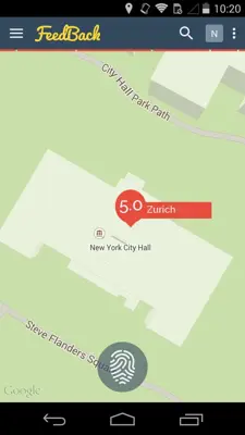 FeedBack android App screenshot 1